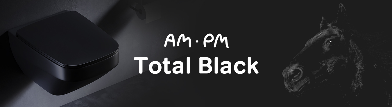 AM.PM Total Black – дизайнерский прорыв в сантехнике! AM.PM Total Black – дизайнерский прорыв в сантехнике!
